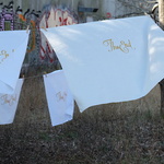 The End (Guldtryck på linnedukar, 2019)